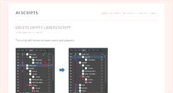 Desktop Screenshot of aiscripts.com